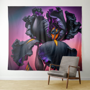 Tenture Iris à poils