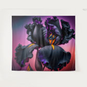 Tenture Iris à poils (Devant (Horizontal))