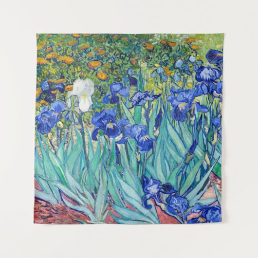 Tenture Iris Vincent van Gogh  (Devant)