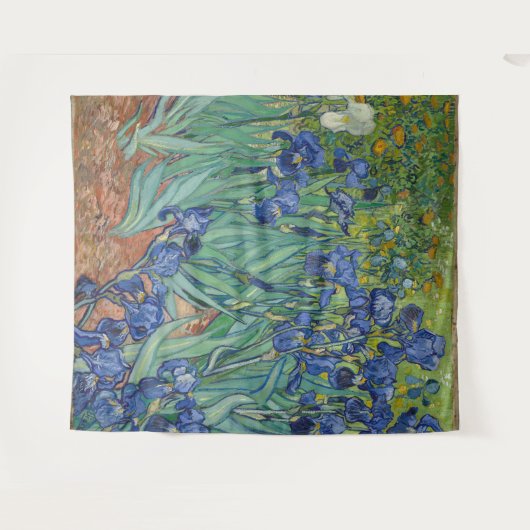 Tenture Irises par Vincent Van Gogh (Devant (Horizontal))