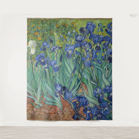 Tenture Irises par Vincent Van Gogh (Devant)