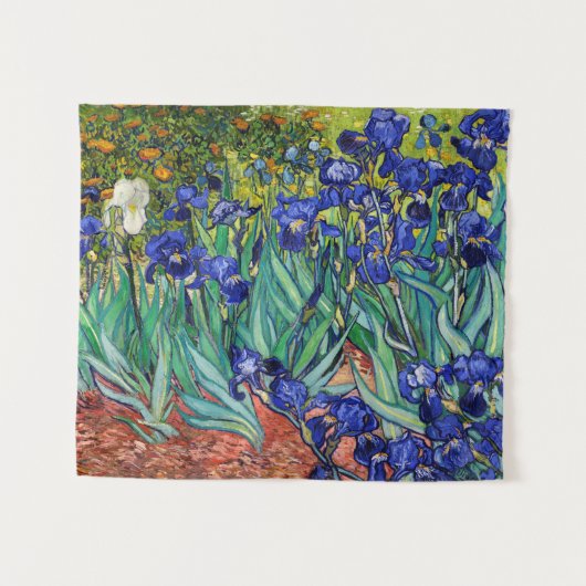 Tenture Irises par Vincent van Gogh (Devant (Horizontal))
