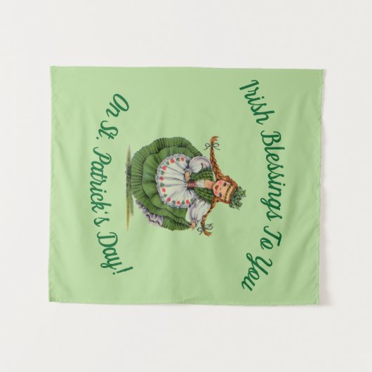 Tenture Irish Blessings Lass (Devant (Horizontal))