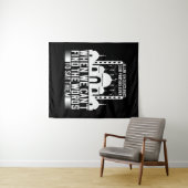 Tenture Islam - Allah comprend nos prières (En situation (horizontale))