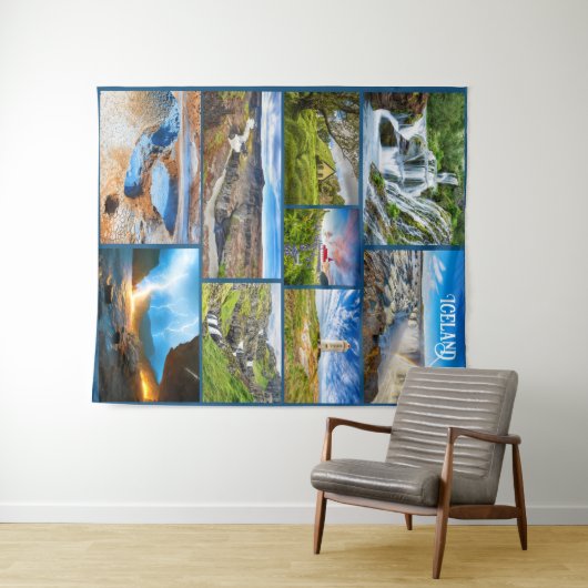 Tenture Islande (En situation (horizontale))