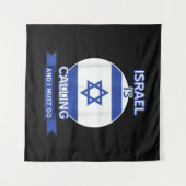 Tenture Israël appelle et je dois y aller (Devant (Horizontal))