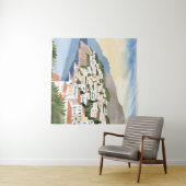 Tenture Italie Côte Amalfi Italie Méditerranée (En situation (horizontale))