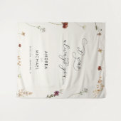 Tenture Ivory Fall Fleur sauvage C'Était Toujours Toi (Devant (Horizontal))