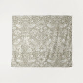 Tenture Ivory, Thief fraise, William Morris (Devant (Horizontal))