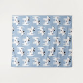 Tenture Jack Russell Parson Terrier Chien Motif (Devant (Horizontal))
