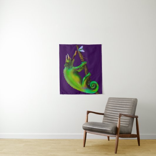 Tenture Jackson’s Chameleon Aiming  (En situation)