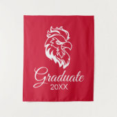 Tenture Jacksonville State University Gamecocks Red Eagle (Devant)