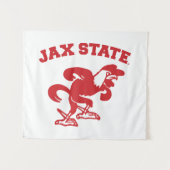 Tenture Jacksonville State University JAX State Gamecocks (Devant (Horizontal))