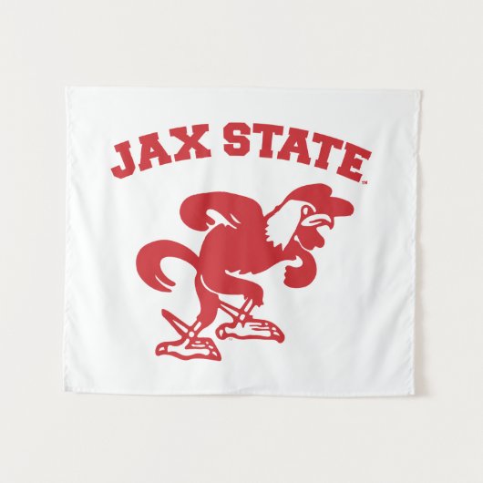 Tenture Jacksonville State University JAX State Gamecocks (Devant (Horizontal))