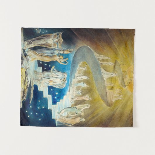 Tenture Jacob's Ladder by William Blake (Devant (Horizontal))