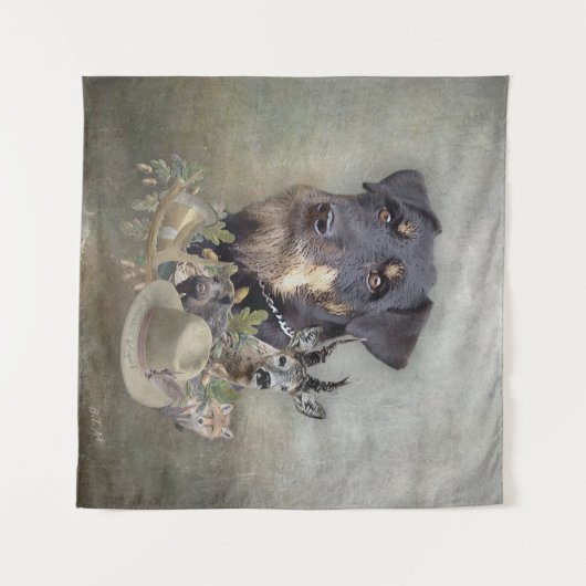 Tenture Jagdterrier (Devant (Horizontal))