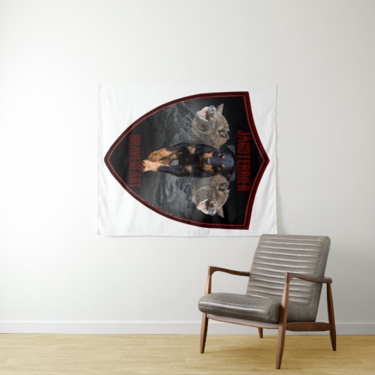 Tenture Jagdterrier (En situation (horizontale))