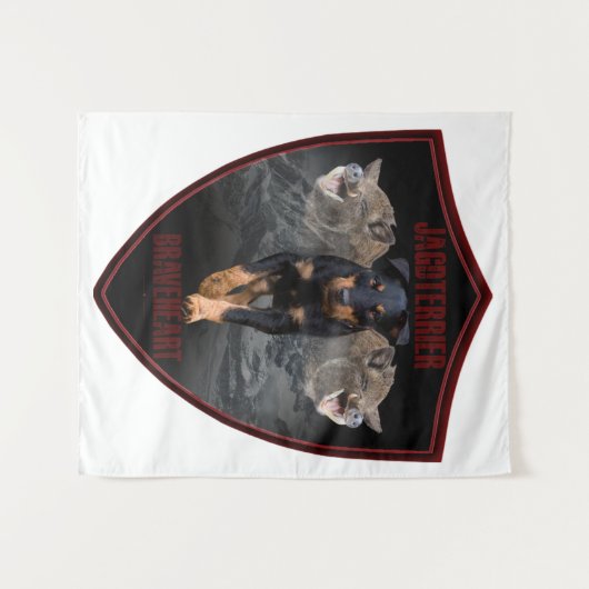 Tenture Jagdterrier (Devant (Horizontal))