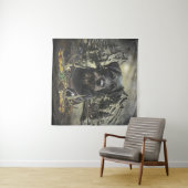 Tenture Jagdterrier - chien de chasse polyvalent (En situation (horizontale))