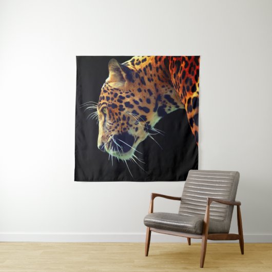 Tenture Jaguar (En situation)