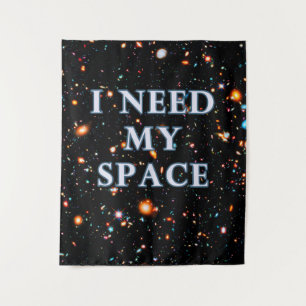 Tenture J'ai besoin de mon espace moyen