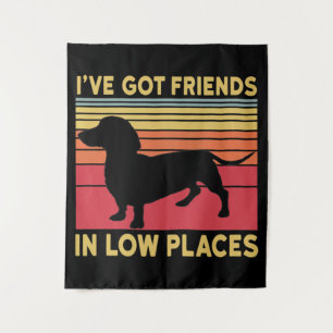 Tenture J'ai des amis dans des endroits bas