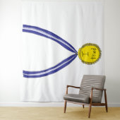 Tenture J'ai essayé la médaille (En situation)