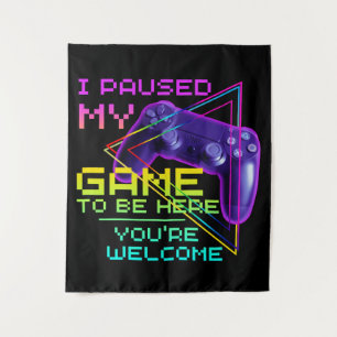 TENTURE J'AI MIS MON JEUX EN PAUSE POUR ÊTRE ICI DE RIEN
