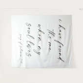 Tenture "J'ai trouvé un" Mariage fond d'écran (Devant (Horizontal))