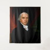 Tenture James Madison 4e Président des États-Unis (Devant)