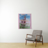 Tenture Jamie douce fille, ami cheval (En situation)