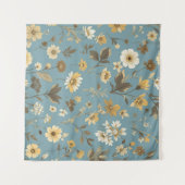 Tenture Jardin Bleu (Devant (Horizontal))