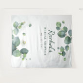 Tenture Jardin botanique moderne de eucalyptus pour la dou (Devant (Horizontal))