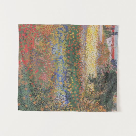 Tenture Jardin de fleurs - Vincent van Gogh (Devant (Horizontal))