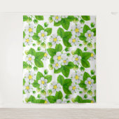 Tenture Jardin de fraises 2 (Devant)