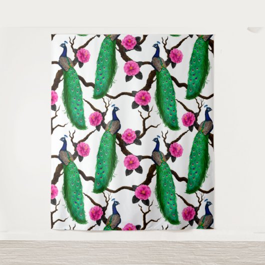 Tenture Jardin de Peacock (Devant)