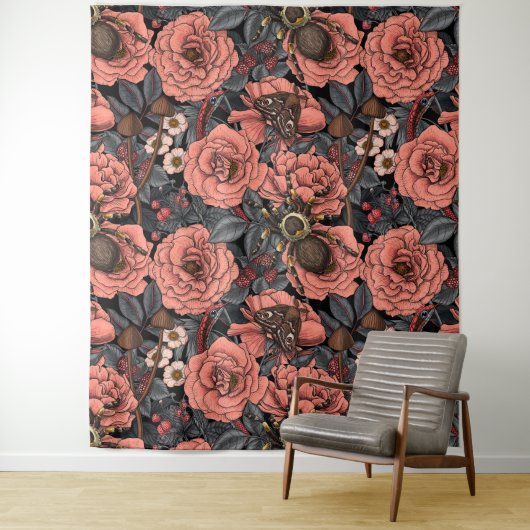 Tenture Jardin de rêve (En situation)