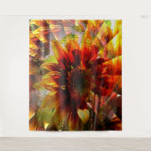 Tenture Jardin de tournesol....... (Devant)