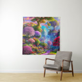 Tenture Jardin d'Eden (En situation)