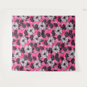 Tenture Jardin des Hibiscus 2 (Devant (Horizontal))