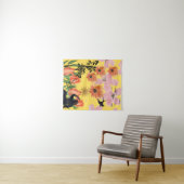 Tenture Jardin d'été ensoleillé belles fleurs nature (En situation (horizontale))