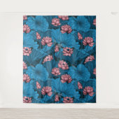 Tenture Jardin du lotus nocturne (Devant)