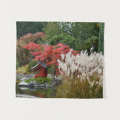 Tenture Jardin japonais paysage d'automne (Devant (Horizontal))