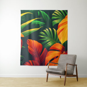 TENTURE JARDIN NATUREL FEUILLES VERTES