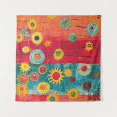 Tenture Jardin radieux (Devant (Horizontal))