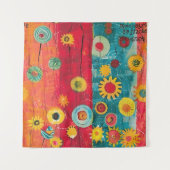 Tenture Jardin radieux (Devant)