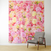 Tenture Jardin rose (En situation)