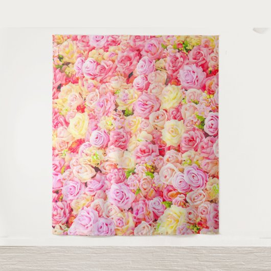 Tenture Jardin rose (Devant)