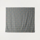 Tenture Jardin Succulent Abstrait Rosette Trellis Motif (Devant (Horizontal))