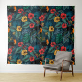 Tenture Jardin toucan 2 (En situation (horizontale))